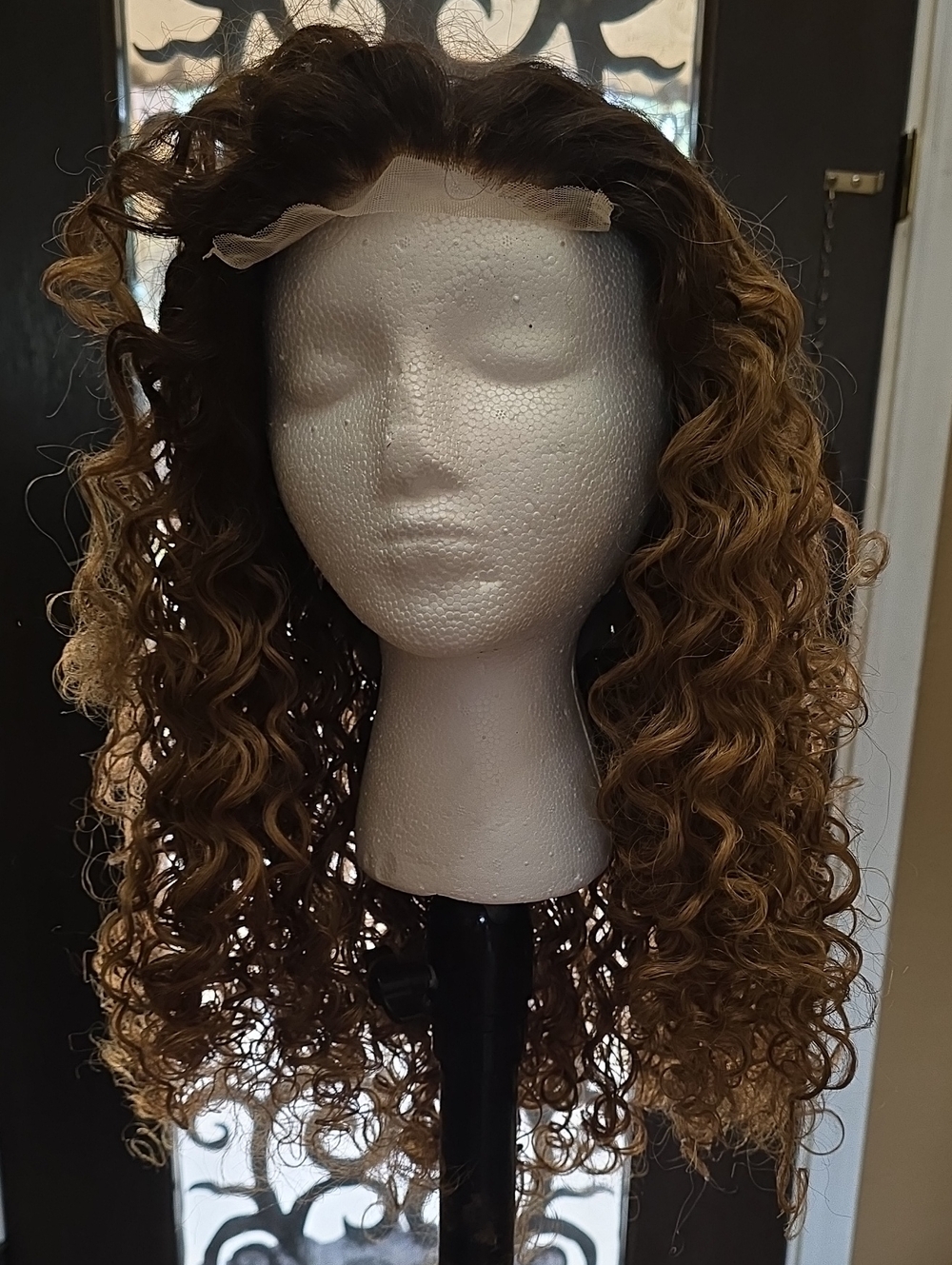 NWT Women's Curly Lace Front Wig